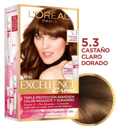 Comprar L'Oreal Imedia Excellence Tinte En Crema Tono Castaño Claro Dorado