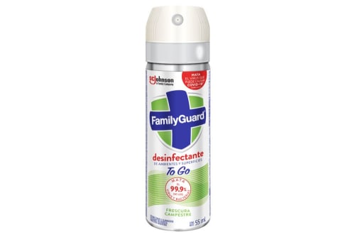 Comprar Family Guard Frescura Campestre Desinfectante En Aerosol Con 55 Ml