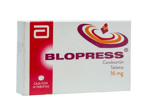 Comprar Blopress 16 Mg Con 14 Tabletas