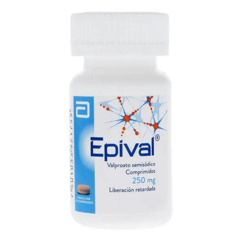 Comprar Epival 250 Mg Con 30 Comprimidos