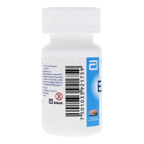 Comprar Epival 250 Mg Con 30 Comprimidos