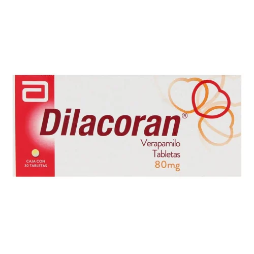 Comprar Dilacoran 80 Mg Con 30 Tabletas