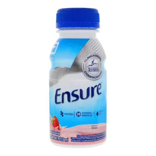 Comprar Ensure Suplemento Alimenticio Sabor Fresa 237 Ml