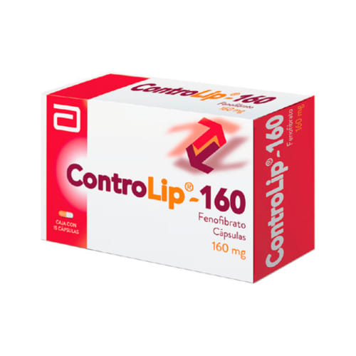 Controlip-160 160 Mg Con 15 Cápsulas