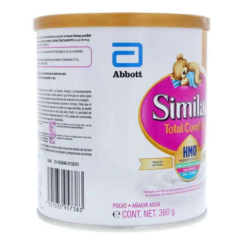 Comprar Similac Total Comfort Etapa 1 Fórmula Infantil Con 360 G