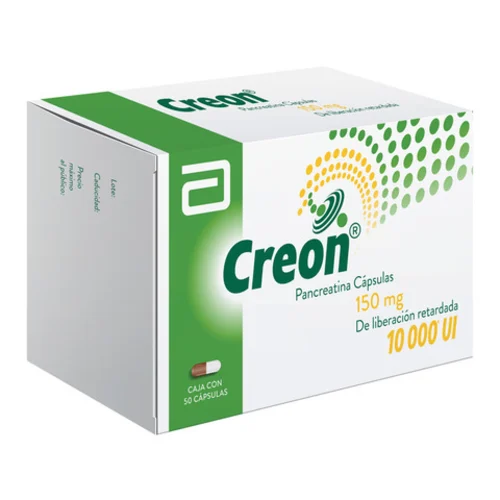 Comprar Creon 150 Mg Con 50 Cápsulas De Liberación Prolongada