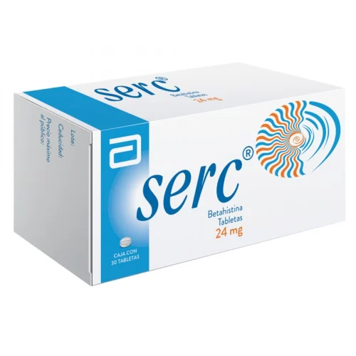 Comprar Serc 24 Mg Con 30 Tabletas