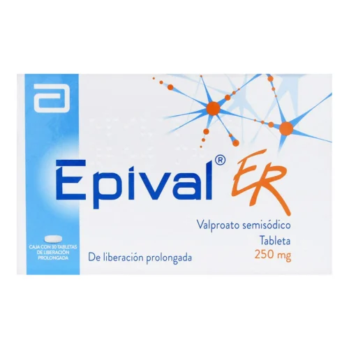 Comprar Epival Er 250 Mg Con 30 Tabletas