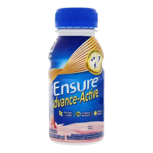 Comprar Ensure Advance Suplemento Alimenticio Sabor Fresa 237 Ml