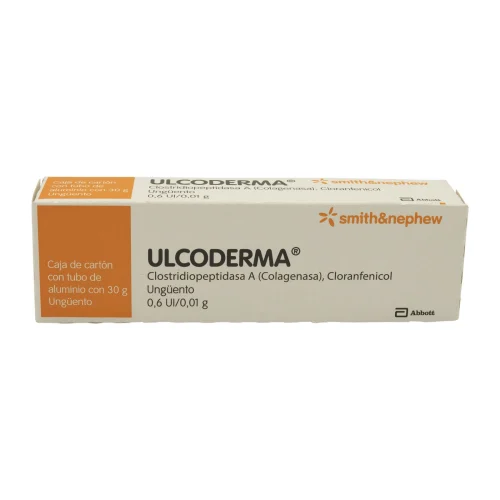 Ulcoderma 60 Ui/0.01 G Con 30 G De Ungüento