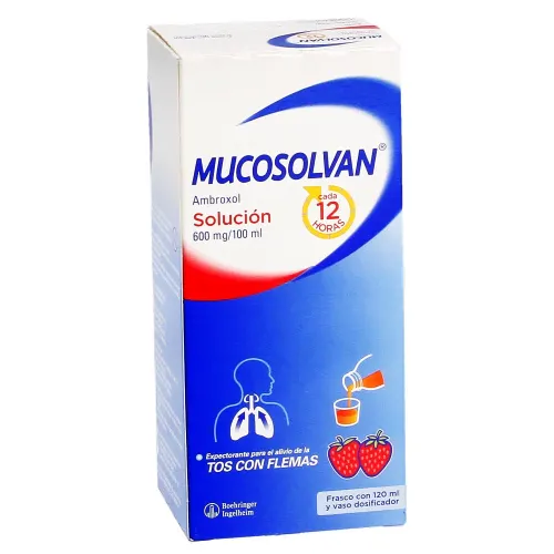 Comprar Mucosolvan 600 Mg Solución Con 120 Ml