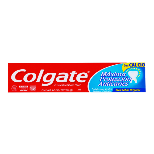 Colgate Máxima Protección Crema Dental Anticaries Con 125 Ml