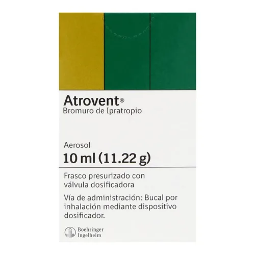 Comprar Atrovent 20 Mcg Con 10 Ml (11.22 G) Aerosol