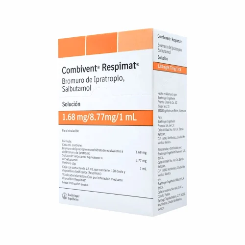 Combivent Respimat 1.68/8.77 Mg Solución Por Inhalación 120 Dosis