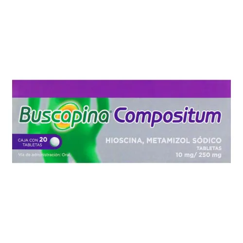 Comprar Buscapina compositum 10mg/250mg 20 tabletas