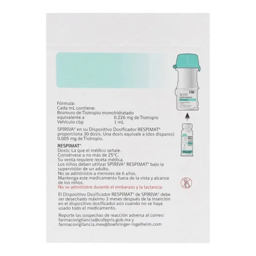 Spiriva Respimat 0.226 Mg Con 1 Solución Inhalable