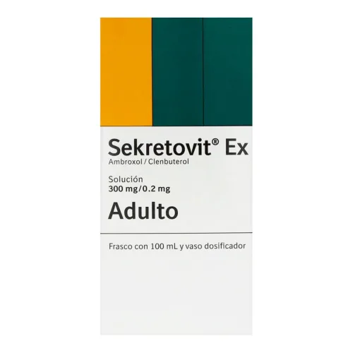 Comprar Sekretovit Ex 300/0.2 Mg Solución Con 100 Ml