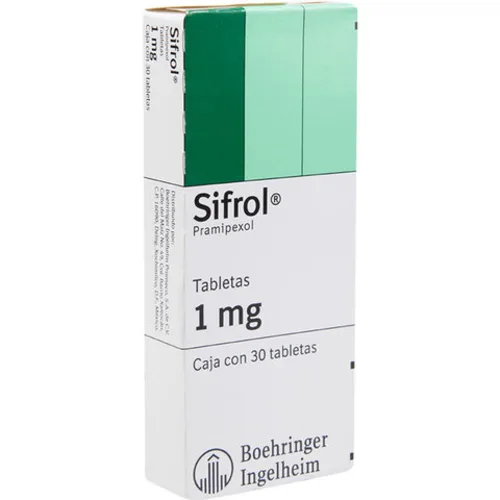 Comprar Sifrol 1 Mg Con 30 Tabletas