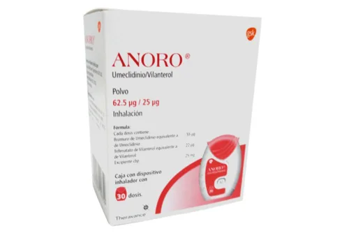 Anoro 62.5/25 Mcg Polvo Para Inhalación Con 30 Dosis