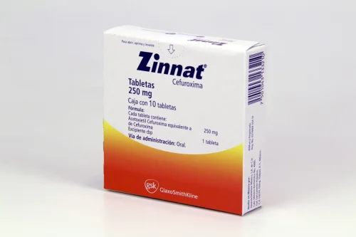 Comprar Zinnat 250 Mg Con 10 Tabletas