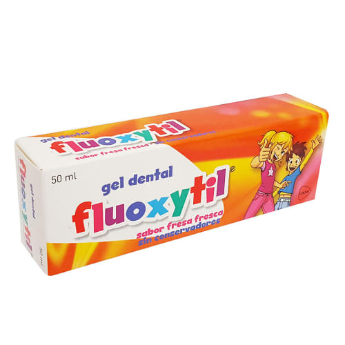 Comprar Fluoxytil Gel Dental Sabor Fresa 50 Ml