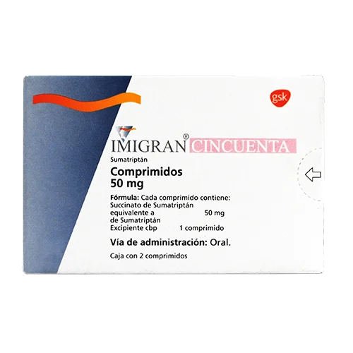 Comprar Imigran Cincuenta 50 Mg Con 1 Tableta