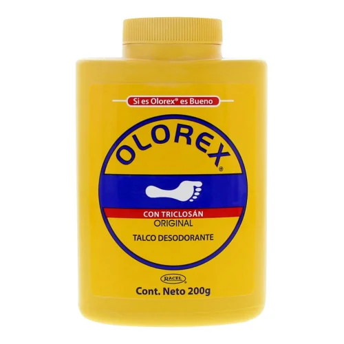 Olorex Original Con Triclosán Talco Desodorante Con 200 G