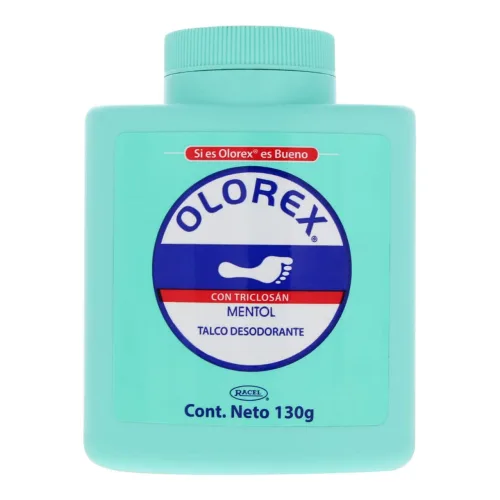 Comprar Olorex Mentol Con Triclosán Talco Desodorante Con 130 G