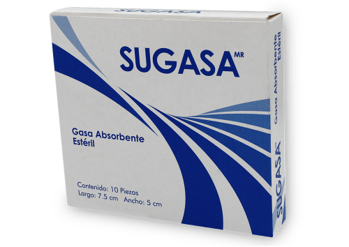 Comprar Sugasa Gasa Estéril De 7.5X5 Cm Con 10 Piezas