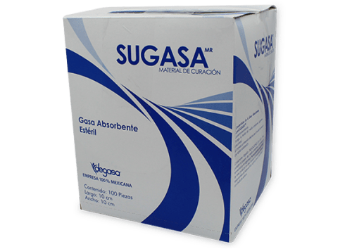 Comprar Sugasa Gasa Estéril De 10X10 Cm Con 100 Piezas