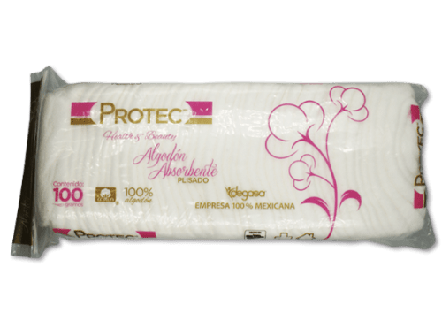 Comprar Protec Algodón Plisado Con 100 G