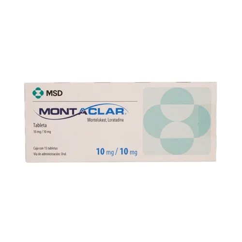 Comprar Montaclar 10/10 Mg Con 15 Tabletas