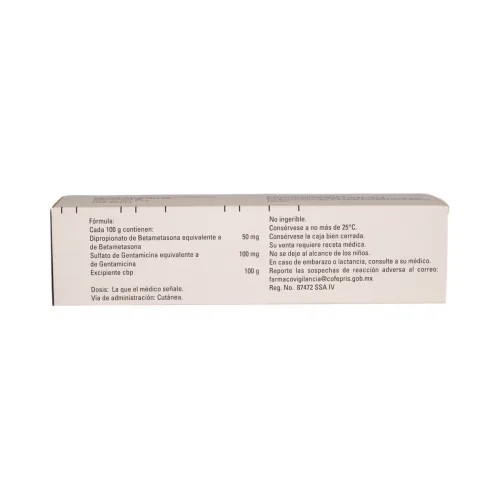 Diprosone G 50/100 Mg Con 30 G De Crema