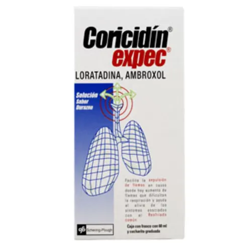 Comprar Coricidin expec 1 solución 600/100mg/60 ml