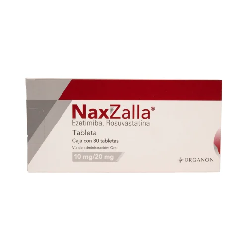 Comprar Naxzalla 10/20 Mg Con 30 Tabletas