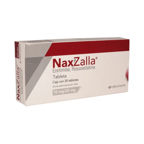 Naxzalla 10/20 Mg Con 30 Tabletas