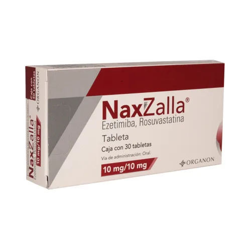 Comprar Naxzalla 10/10 Mg Con 30 Tabletas