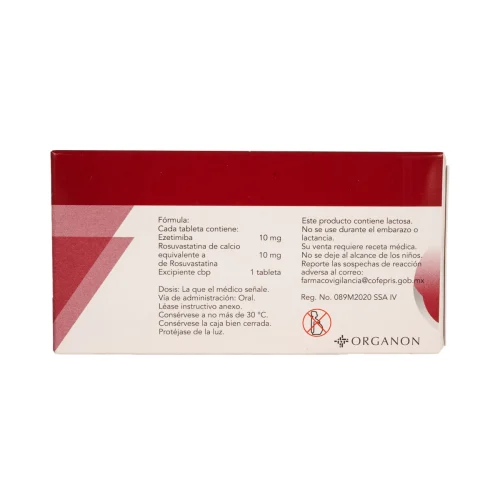 Naxzalla 10/10 Mg Con 30 Tabletas