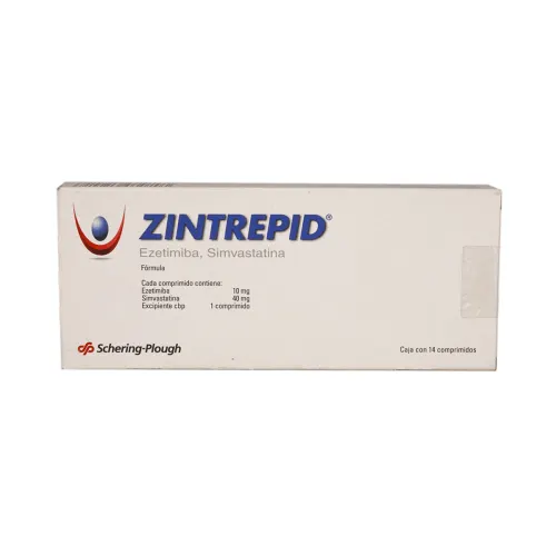 Comprar Zintrepid 10/40 Mg Con 14 Comprimidos