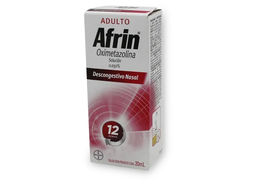 AFRIN ADULTOS SPRAY NASAL 0.05 % FRASCO 15 ML - Farmacia Pasteur -  Medicamentos y cuidado personal