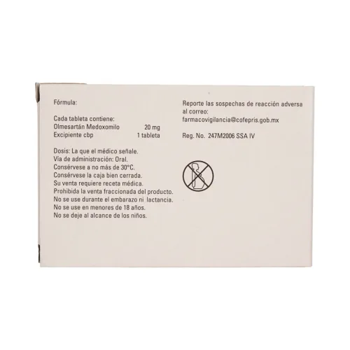 Almetec 20 Mg Con 28 Tabletas