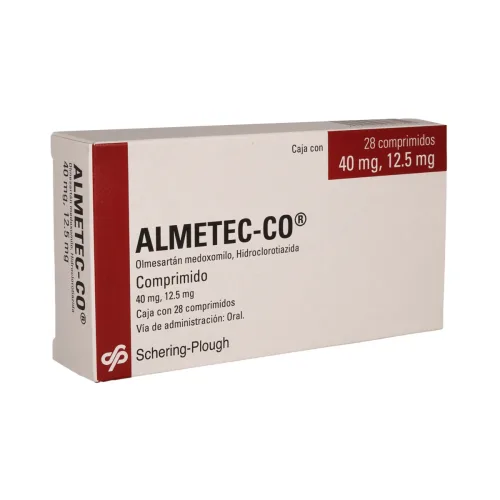 Comprar Almetec-Co 40/12.5 Mg Con 28 Comprimidos