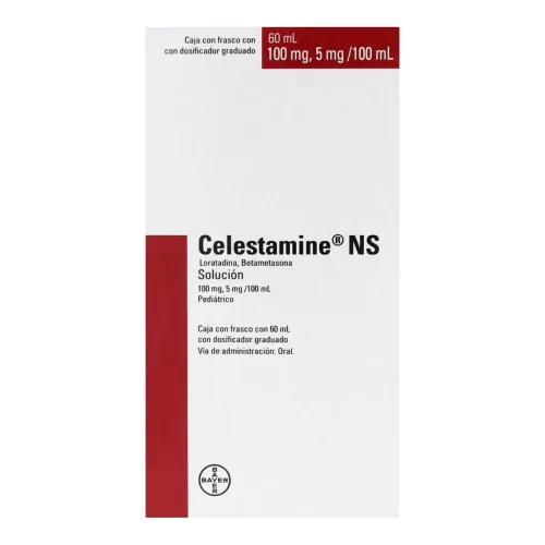 Comprar Celestamine Ns 100/5 Mg Solución Oral Pediátrico 60 Ml