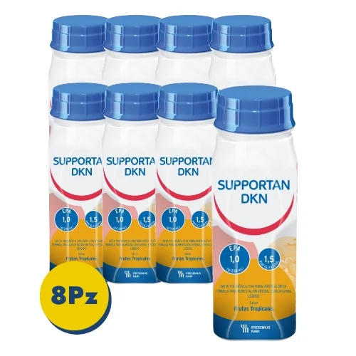 Comprar Supportan Frutas Tropicales De 200 Ml Botella Lípidos 13.4 G Proteínas 10 G Carbohidratos 11.6 G Pack Con 8 Unidades