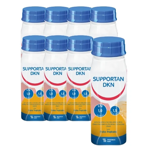 Comprar Supportan Frutas Tropicales De 200 Ml Botella Lípidos 13.4 G Proteínas 10 G Carbohidratos 11.6 G Pack Con 8 Unidades