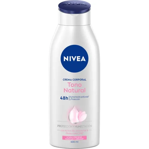 Nivea Crema Corporal Tono Natural 48H Protección Y Humectación 400 Ml