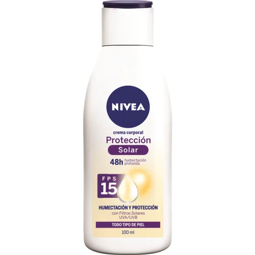 Comprar Nivea Protección Solar Fps15 Crema Corporal Con 100 Ml