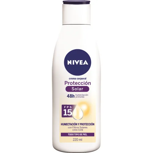 Nivea Protec Solar Fps15 48H Crema 220Ml