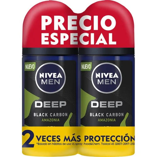 Compra Nivea r on h amaz 2pack 50ml en Oferta