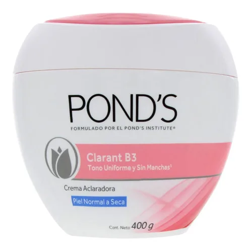 Comprar Pond’S Clarant B3 Crema Aclaradora Piel Normal A Seca Tarro 400G